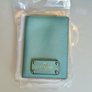 Kate Spade Tiffany Blue Passport Holder